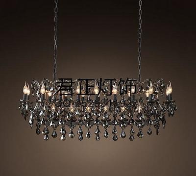 君正手工藝術(shù)設(shè)計東南亞風(fēng)格天然玻璃鐵藝酒店會所茶室裝飾吊燈